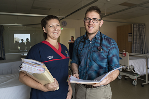 Photo of staff working