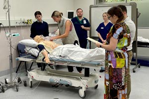 Training within the Simulation Centre